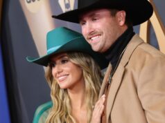 Lainey Wilson se casa com Devlin ‘Duck’ Hodges perto de uma cachoeira depois de sobreviver à tempestade de diligência
