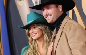 Lainey Wilson se casa com Devlin ‘Duck’ Hodges perto de uma cachoeira depois de sobreviver à tempestade de diligência