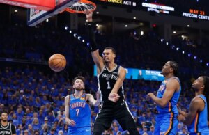 Thunder segura Victor Wembanyama enquanto SGA coloca sua marca nas finais da Conferência Oeste na vitória do segundo jogo