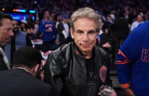Ben Stiller dá as boas-vindas a uma foto com a esposa de Mike Brown, depois que o técnico do Knicks disse que ela estava com medo de perguntar