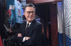 Stephen Colbert está se despedindo de ‘The Late Present’. Como isso termina ainda é um segredo