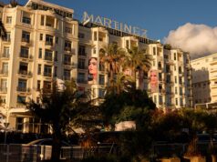 Cannes e o Hôtel Martinez aguardam um shut do ‘Lótus Branco’