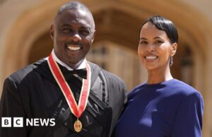 Idris Elba e Torvill e Dean recebem homenagens no Castelo de Windsor