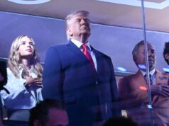 Trump vaiado no Madison Sq. Backyard antes do jogo da remaining da NBA entre Knicks e Spurs