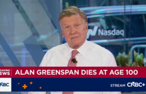 Alan Greenspan, ex-presidente do Fed, morre aos 100 anos