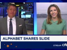 Alphabet tem seu pior dia em mais de um ano devido a preocupações com IA após saídas de alto perfil