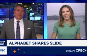 Alphabet tem seu pior dia em mais de um ano devido a preocupações com IA após saídas de alto perfil