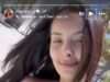 A recém-solteira Maya Jama mostra seu peito em um biquíni minúsculo enquanto posa à beira da piscina em Ibiza durante as filmagens da Ilha do Amor