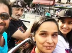 Shraddha, Shakti e família saem de casa compartilhada