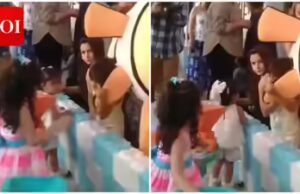 Alia e Raha roubam corações na festa de aniversário da filha de Varun, Lara