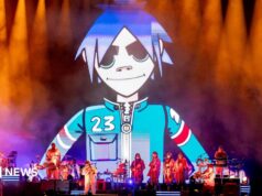Nos bastidores do present épico e único do Gorillaz: ‘A vibração é ridícula’