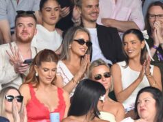 30 fotos de celebridades como Maura Higgins, Romeo Beckham e Mary Berry no primeiro dia de Wimbledon