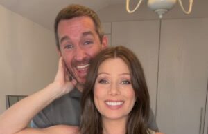 As estrelas da Coronation Avenue inundam Nikki Sanderson com mensagens enquanto ela confirma o nome do filho