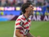 Pulisic treina separadamente nos treinos da Copa do Mundo enquanto se recupera de uma lesão na panturrilha