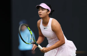 Alex Eala perde para Elise Mertens na estreia no Unhealthy Homburg Open