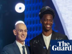AJ Dybantsa escolhido pelo Washington Wizards como escolha número 1 no draft da NBA