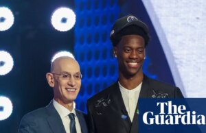AJ Dybantsa escolhido pelo Washington Wizards como escolha número 1 no draft da NBA