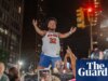 ‘Graças a Deus pelos Knicks’: nova-iorquinos alvoroçados após retorno histórico no jogo 4
