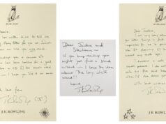 Cartas de JK Rowling para fã com doença terminal arrecadam quase £ 10.000 em leilão