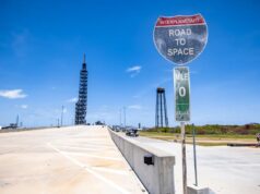 Blue Origin resolve não recriar a plataforma em ruínas, mas seguirá para um conceito de lançamento diferente