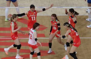 VNL Semana 2: Japão permanece invicto por 5-0, afasta a Sérvia