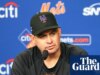 O último colocado do Mets, gerente de bombeiros, Carlos Mendoza, após péssima primeira metade da temporada