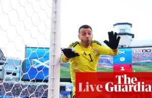 Copa do Mundo de 2026: Escócia cai; EUA em nocautes; Saída da Turquia e vermelho de Almíron por cobrir a boca – ao vivo