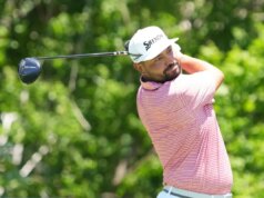Wyndham Clark e JJ Spaun fazem parte do empate a quatro pela liderança do Memorial