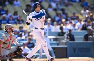 Shohei Ohtani perde o jogo, longe dos Dodgers, aguardando o nascimento do filho