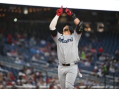 Marlins em posição de realizar uma varredura nos Nacionais