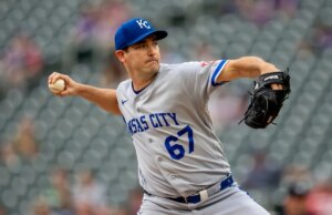 Seth Lugo do Royals deve retornar, Bobby Witt Jr.
