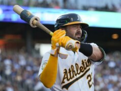 Shea Langeliers pretende continuar defendendo o caso All-Star como apresentador do A’s Dodgers