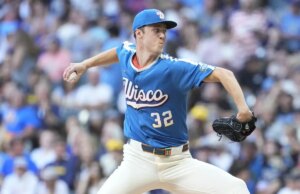 Depois de uma semana difícil, Braves tem que lidar com Brewers, Jacob Misiorowski