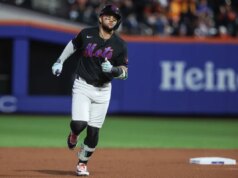 Seis RBIs de Bo Bichette, grand slam ajuda Mets a vencer o rival Braves