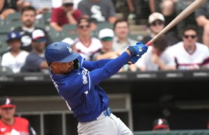 Mookie Betts dando impulso aos Dodgers antes da série vs.
