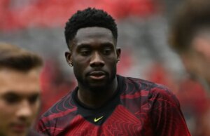 Alphonso Davies, do Canadá, deve estrear na Copa do Mundo de 2026 contra a Suíça