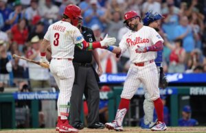 Resumo da MLB: Kyle Schwarber e Bryce Harper ajudam Phillies a derrotar o Mets