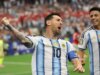Lionel Messi, da Argentina, bate recorde de gols em Copas do Mundo contra a Áustria