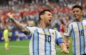 Lionel Messi, da Argentina, bate recorde de gols em Copas do Mundo contra a Áustria