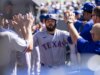 Jake Burger tem um grande dia enquanto os Rangers continuam a sequência de vitórias contra os Blue Jays