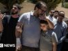 Funeral de bebê morto a tiros por tropas israelenses na Cisjordânia ocupada