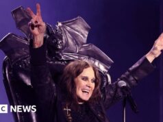 Trono de concerto de Ozzy Osbourne será exposto