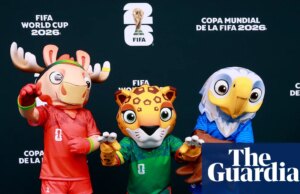 Hora da embreagem: mascotes da Copa do Mundo do Canadá e dos EUA aparecem na operação antidrogas peruana