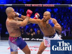 Alex Pereira critica Ciryl Gane por ‘tiros ilegais’ durante luta no UFC na Casa Branca