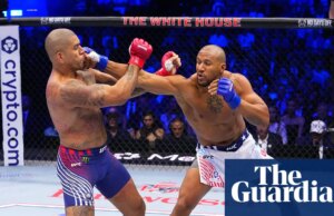 Alex Pereira critica Ciryl Gane por ‘tiros ilegais’ durante luta no UFC na Casa Branca