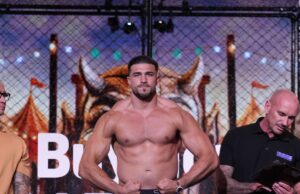 Tommy Fury dedica vitória no boxe ao filho recém-nascido Midas