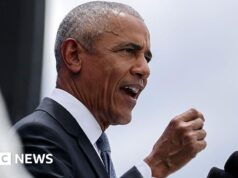 ‘Celebração viva da comunidade’: Obamas são anfitriões da inauguração repleta de estrelas do centro presidencial de Chicago