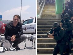 Robodogs e Black Hawks – Como uma cidade mexicana se prepara para a Copa do Mundo
