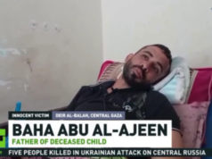 Soldados das FDI ‘atiraram na cabeça do meu filho de três anos’ – pai de Gaza (VÍDEO)