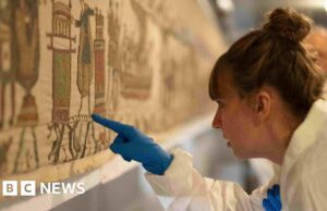 ‘Nada deixado ao acaso’ na viagem da Bayeux Tapestry a Londres